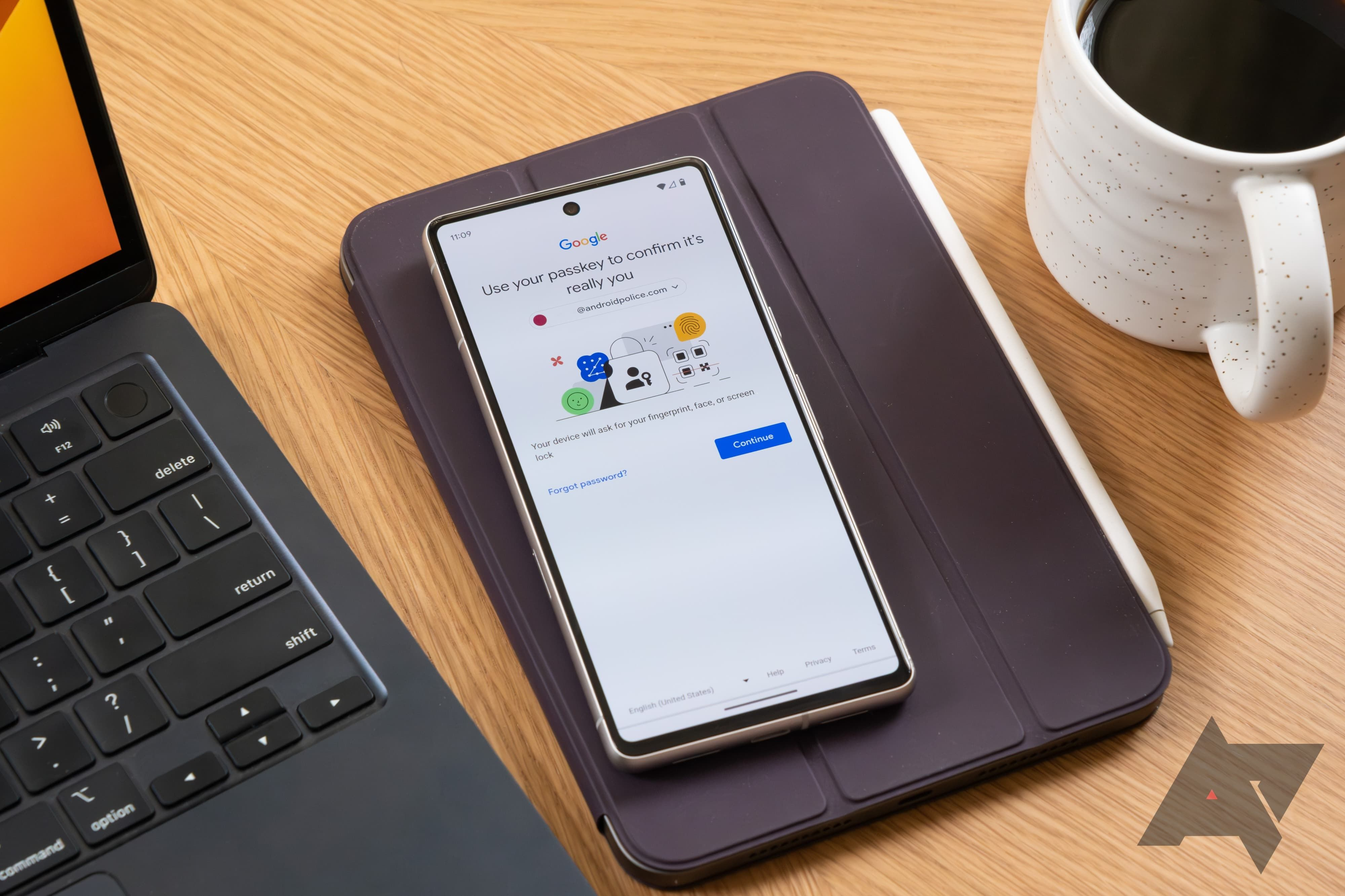 Passkey account recovery using backup trusted authenticators