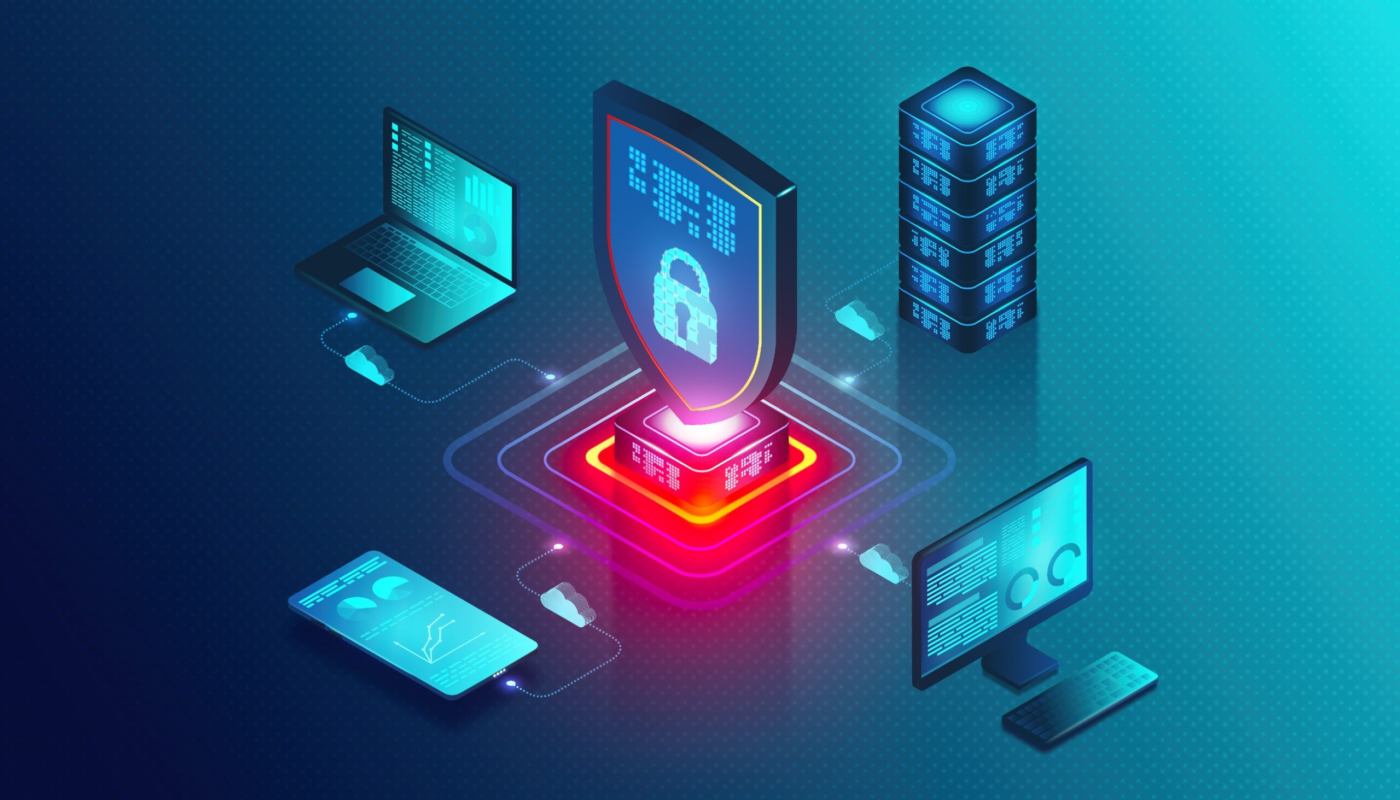 Modern endpoint security protecting business devices