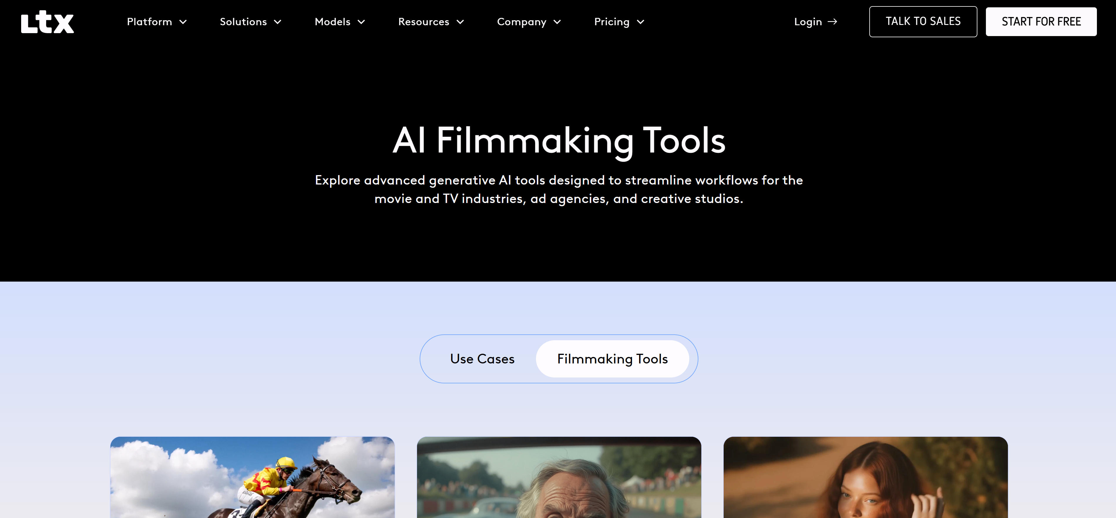 Creator editing generative AI video footage
