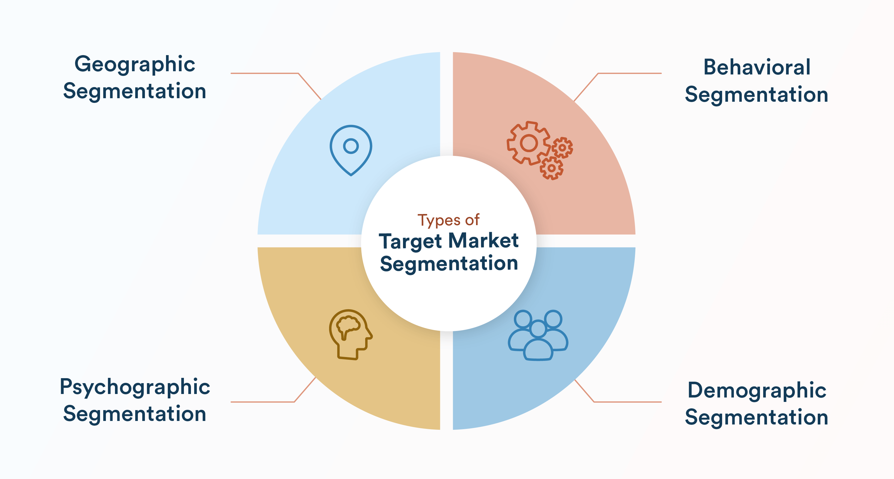 Audience segmentation inside a marketing automation platform