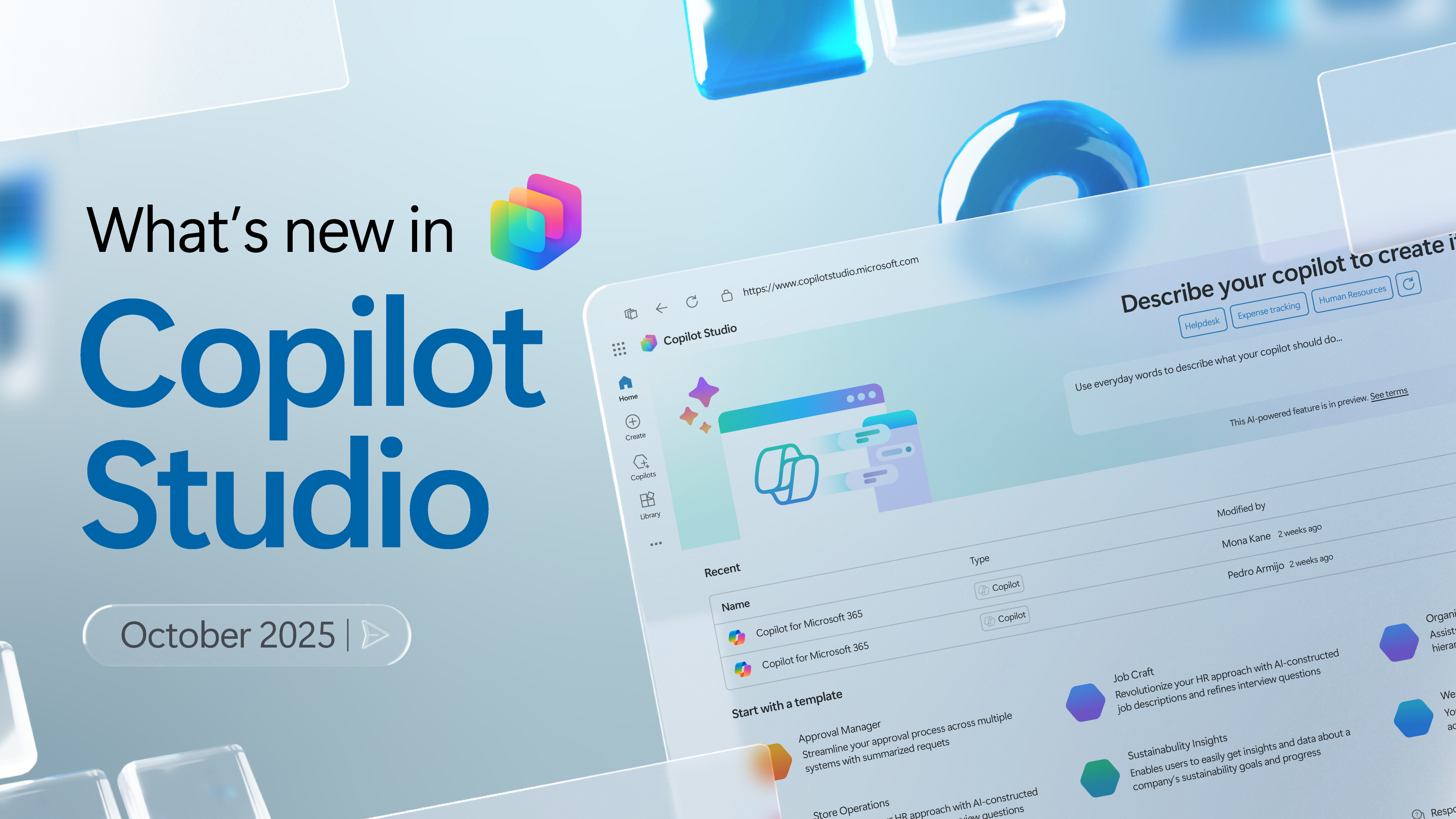 Business AI agents and workflows in Microsoft Copilot Studio