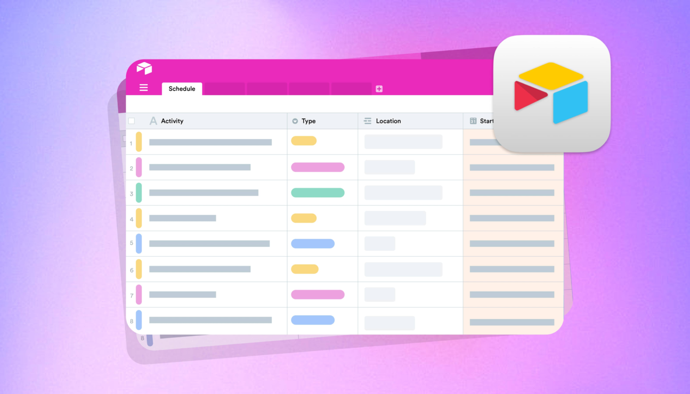 No-code database platform supporting business operations and structured records