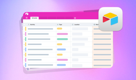 No-code database platform supporting business operations and structured records