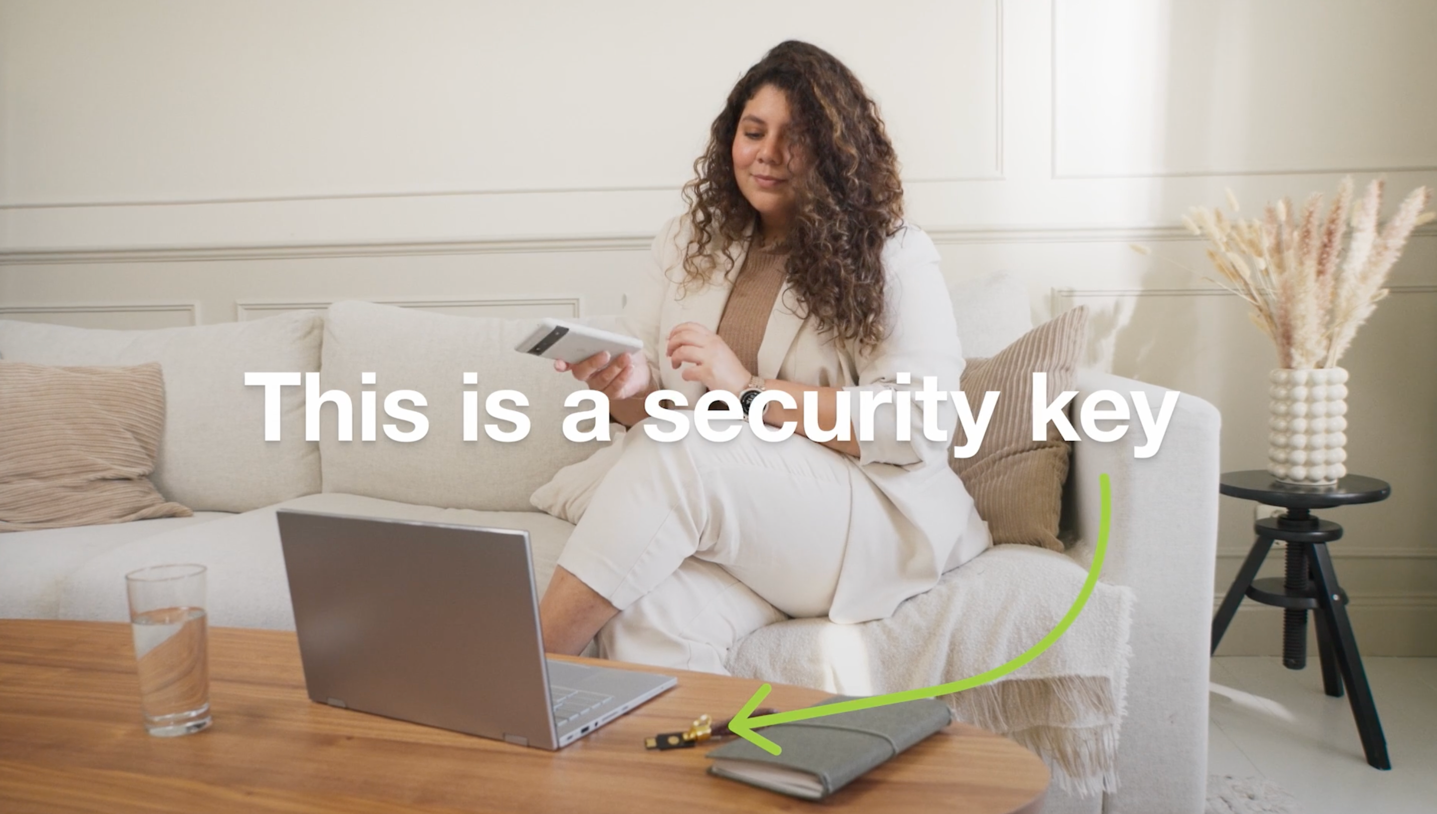 Passkeys and multi-factor authentication protecting business accounts