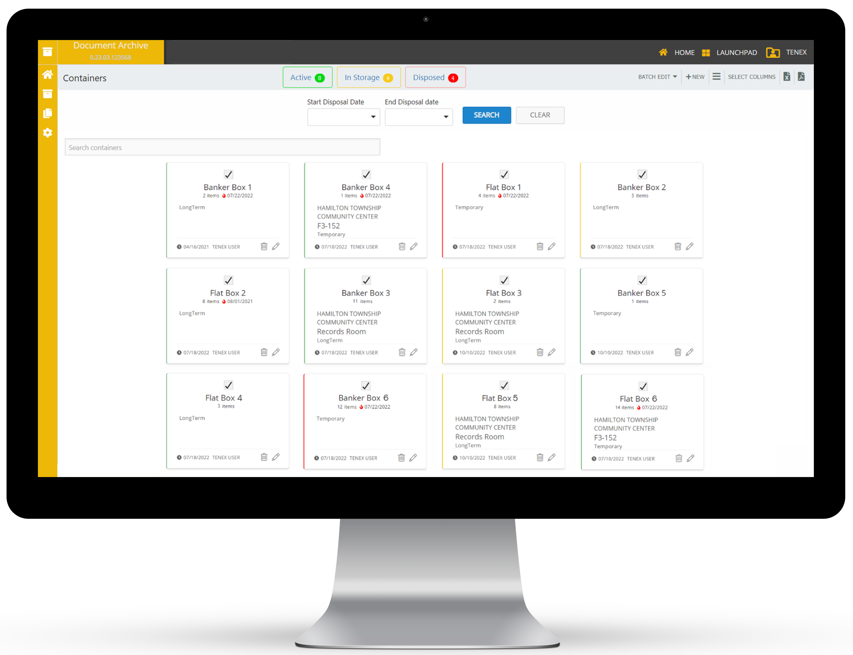 Secure retention and retrieval of completed signed documents