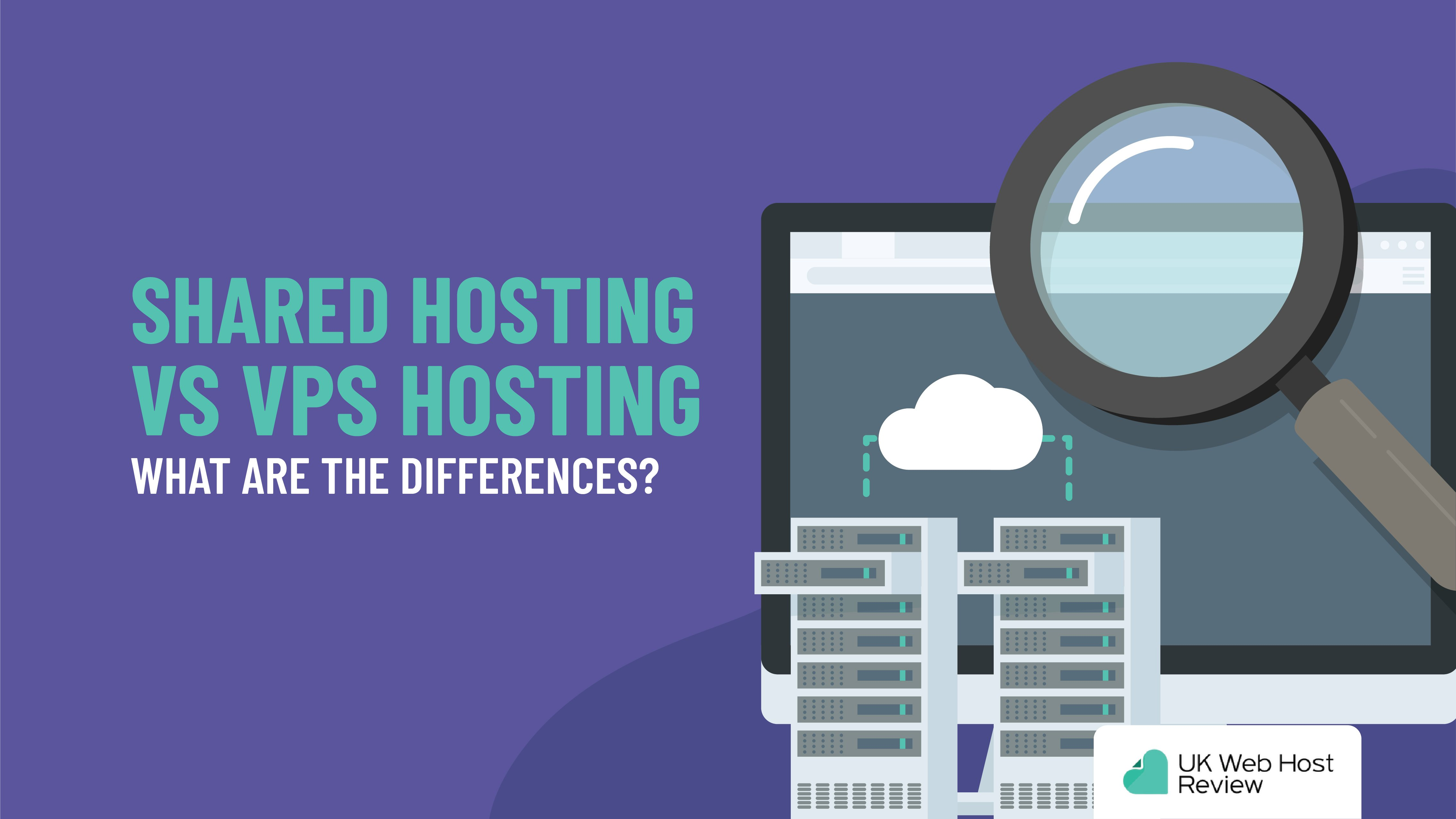 Shared hosting and VPS hosting comparison