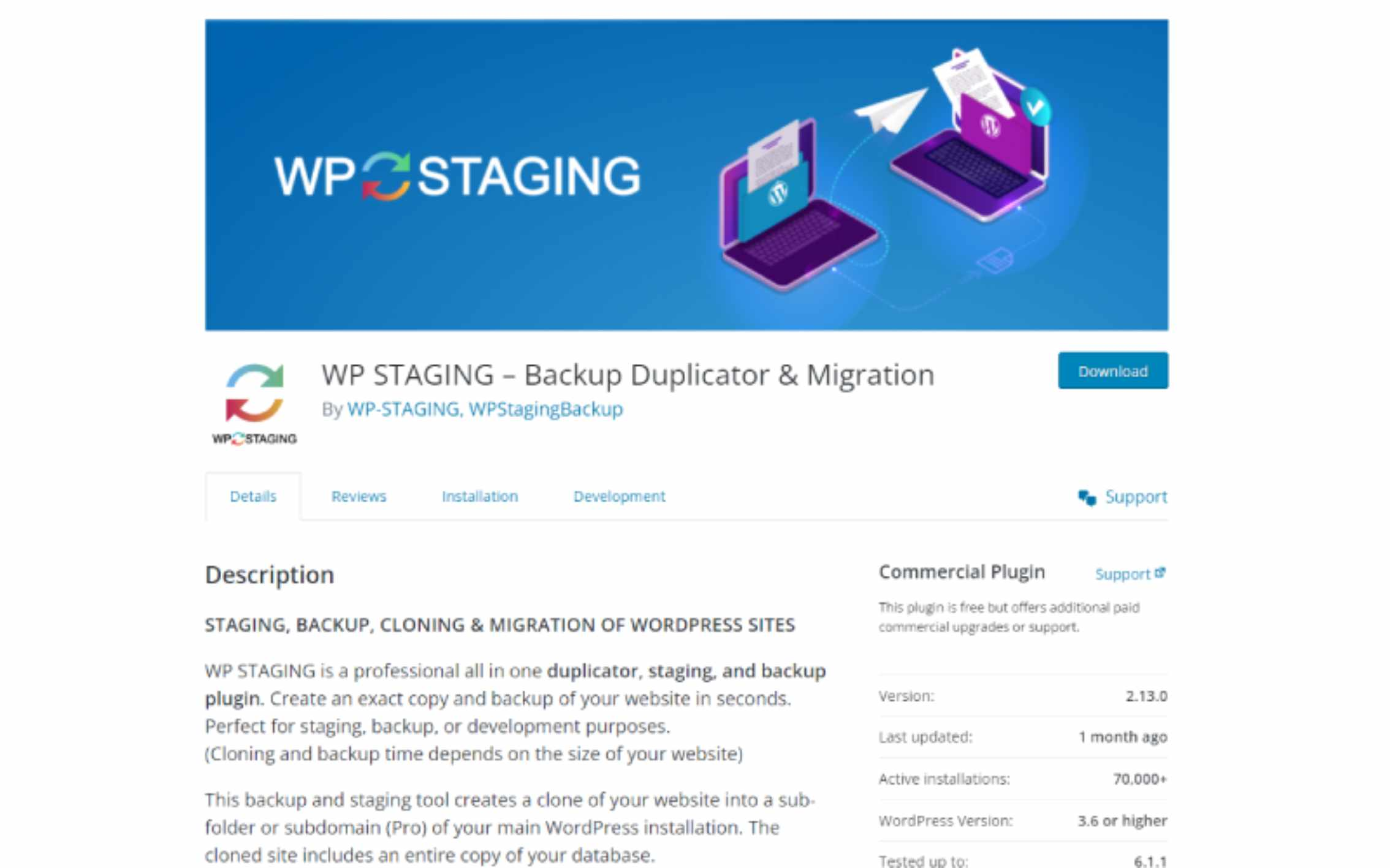 Testing a WordPress backup restore in an isolated staging environment