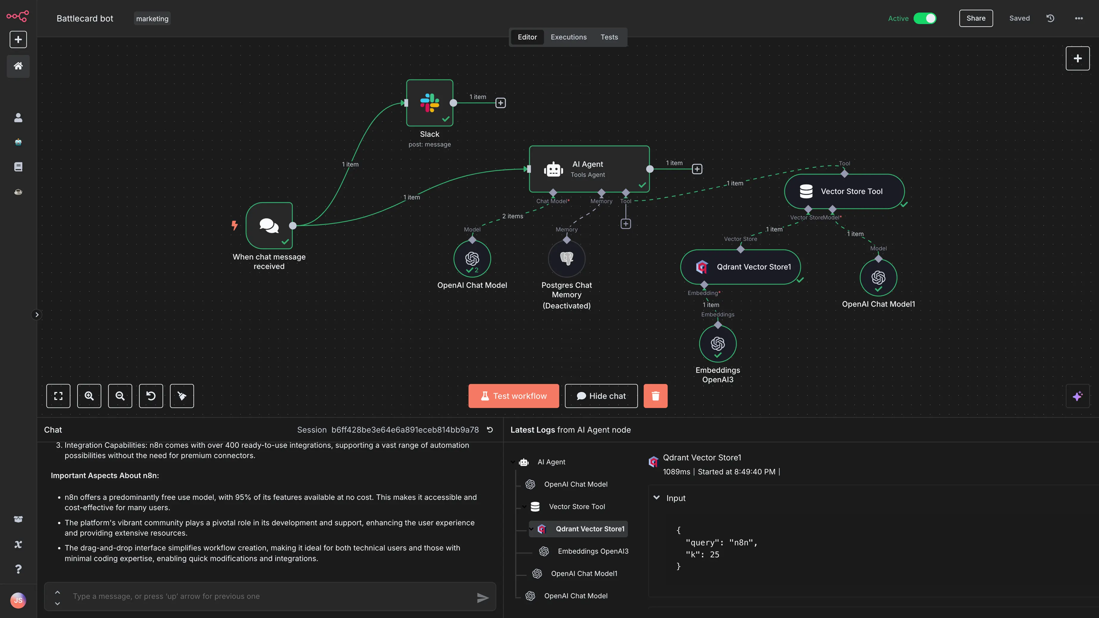 Structured AI outputs validated before workflow automation