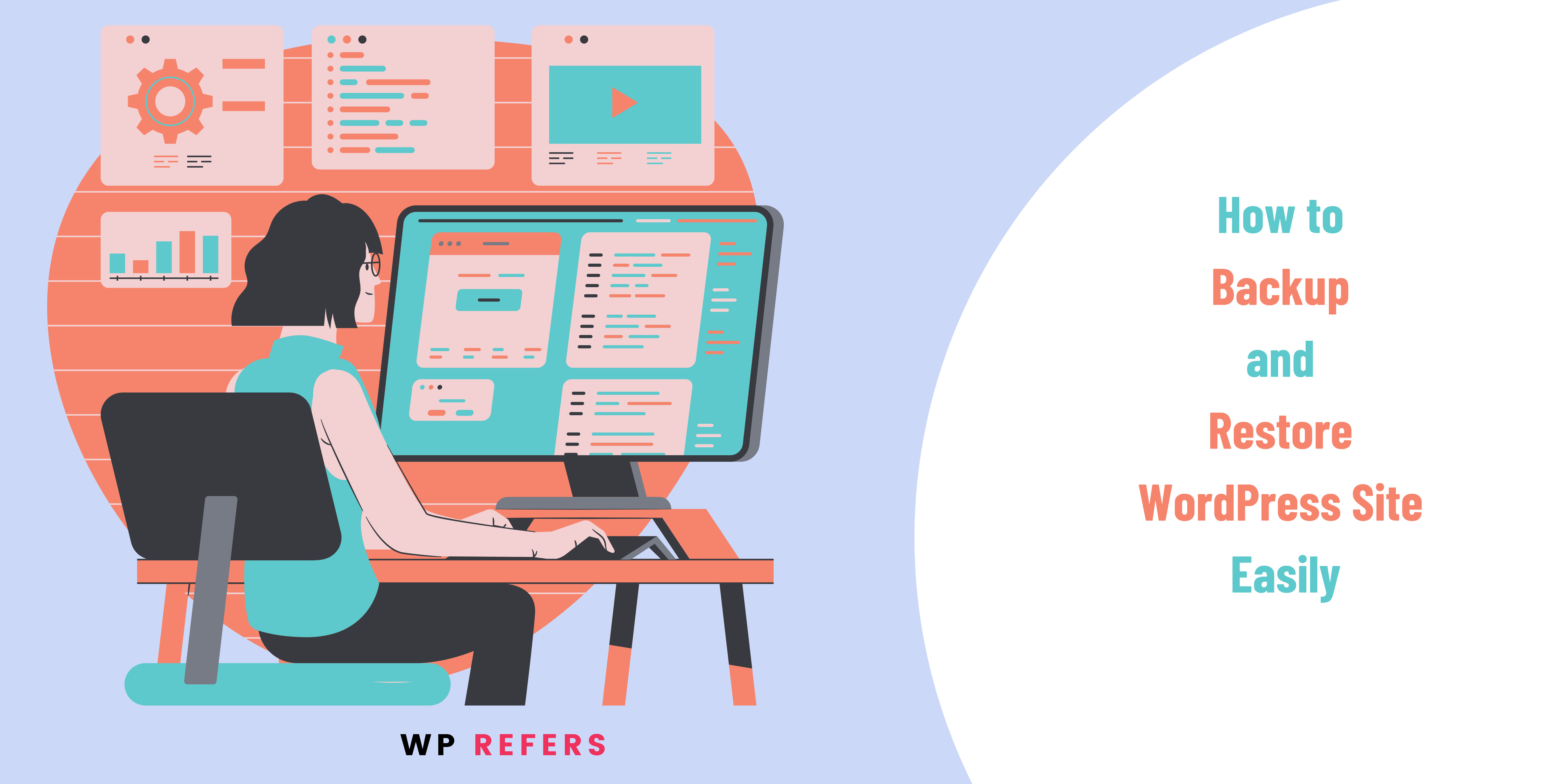 WordPress hosting backup and restore workflow