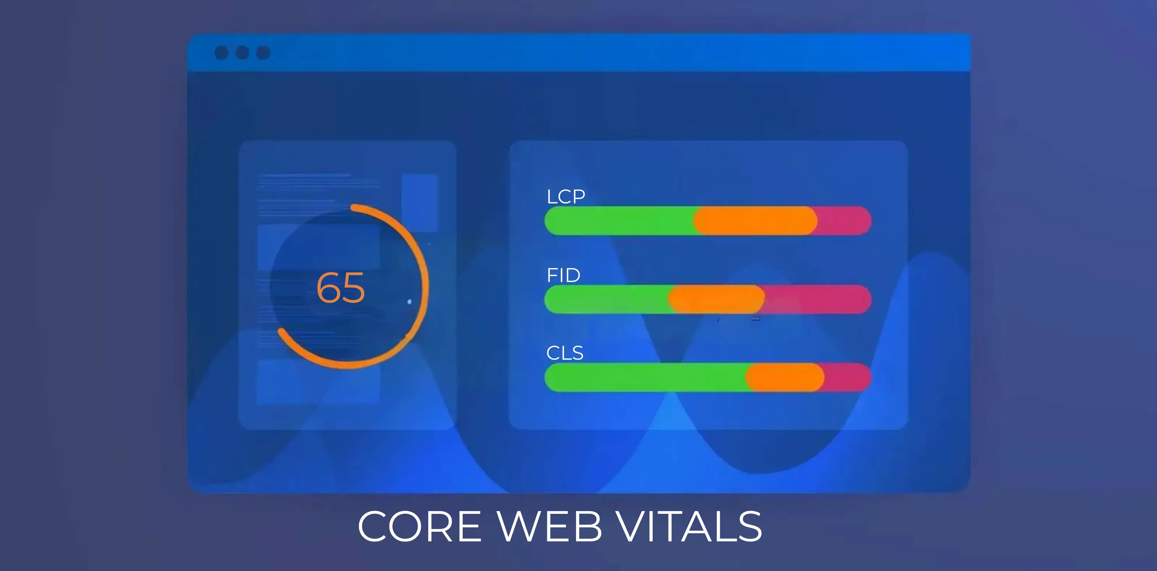 Website performance and Core Web Vitals supported by reliable hosting