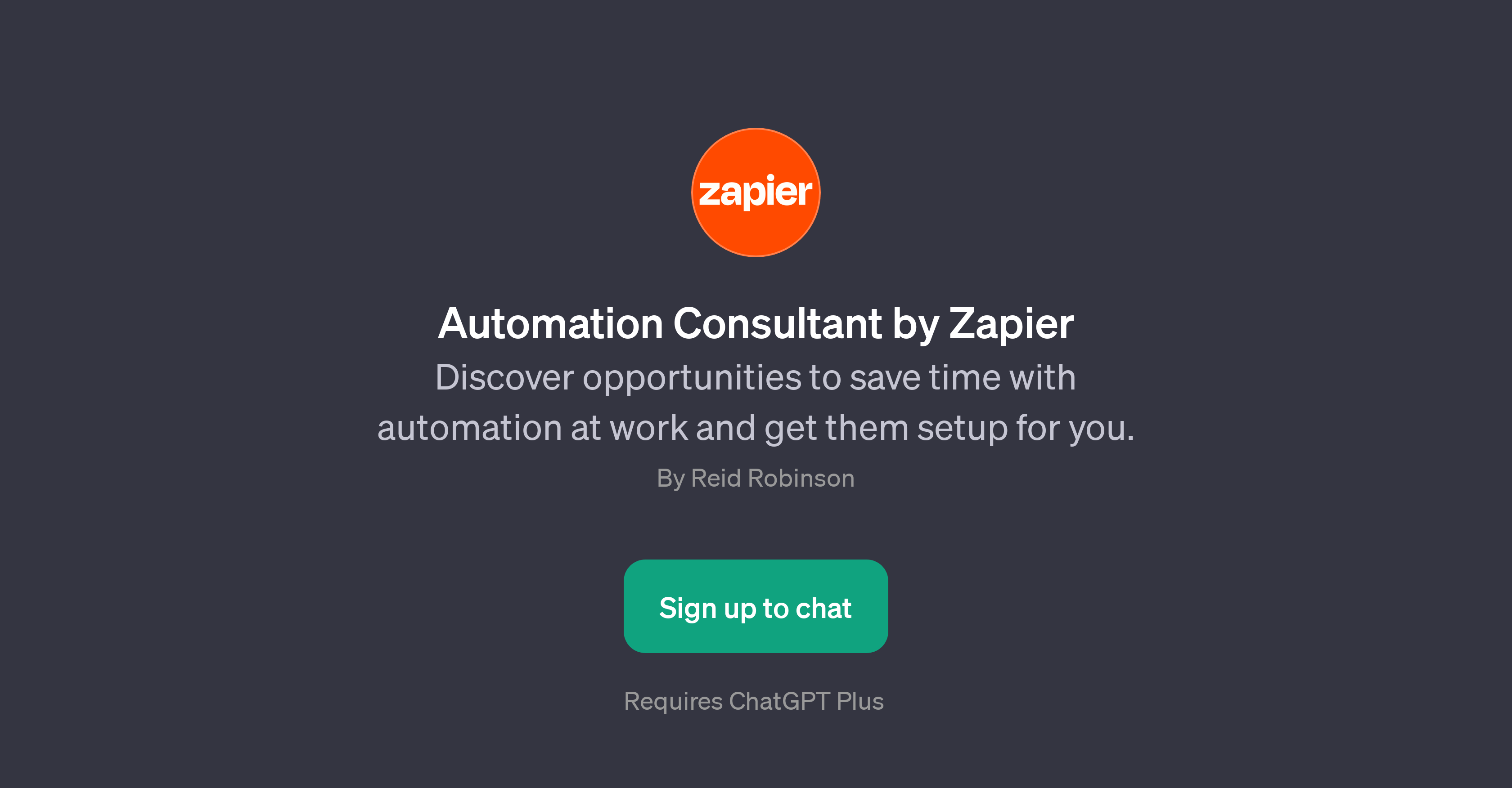Zapier workflow combining AI and deterministic automation steps